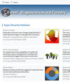 iForest-Biogeosciences and Forestry杂志封面